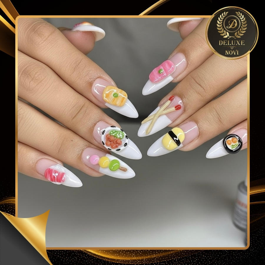 Nail design by Deluxe Nail Salon Spa 